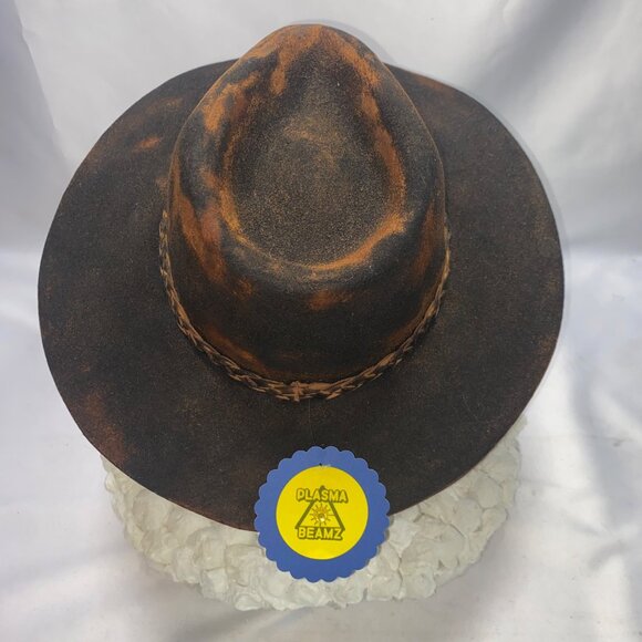 Brown Rustic Wool Rancher 58cm - Picture 13 of 16